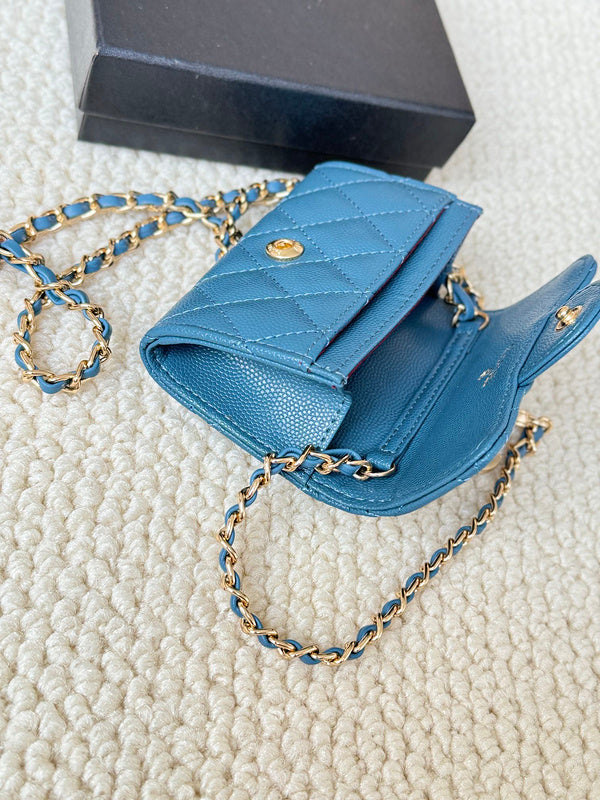 LCP02 Wallet Bag 13.1-7.5-2.1CM Leather bags with box