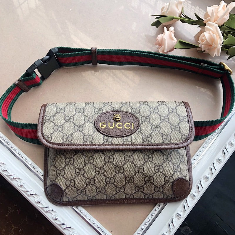 GGP7 Original leather And hardware 24-17-3.5CM for women and men  Bag