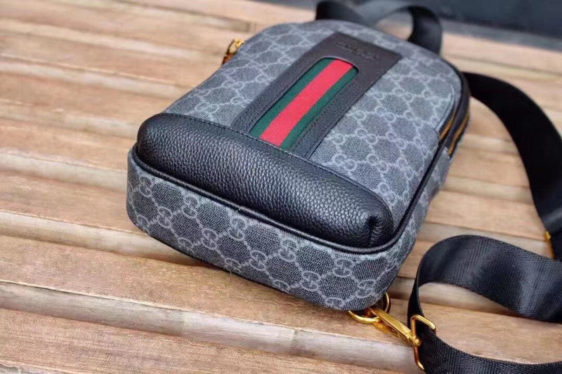 GGP22 Men Shoulder bag leather bag handbag 18-31-5CM