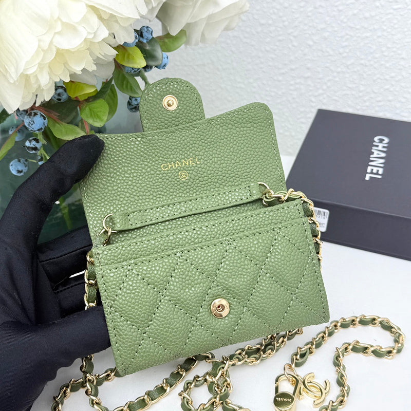 LCP04 Wallet Bag 13.1-7.5-2.1CM Leather bags with box