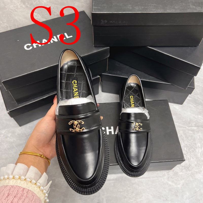 MBCS5 Women Leather 2CM shoes 35-41 Shoes with box