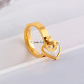 BVR5  Exquisite stainless steel jewelry BV ring