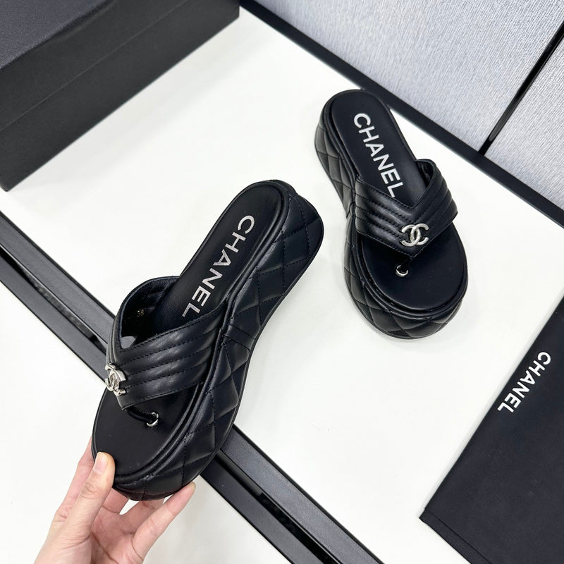 MBCS7 Leather Slippers Size 35-40 Shoes with Box