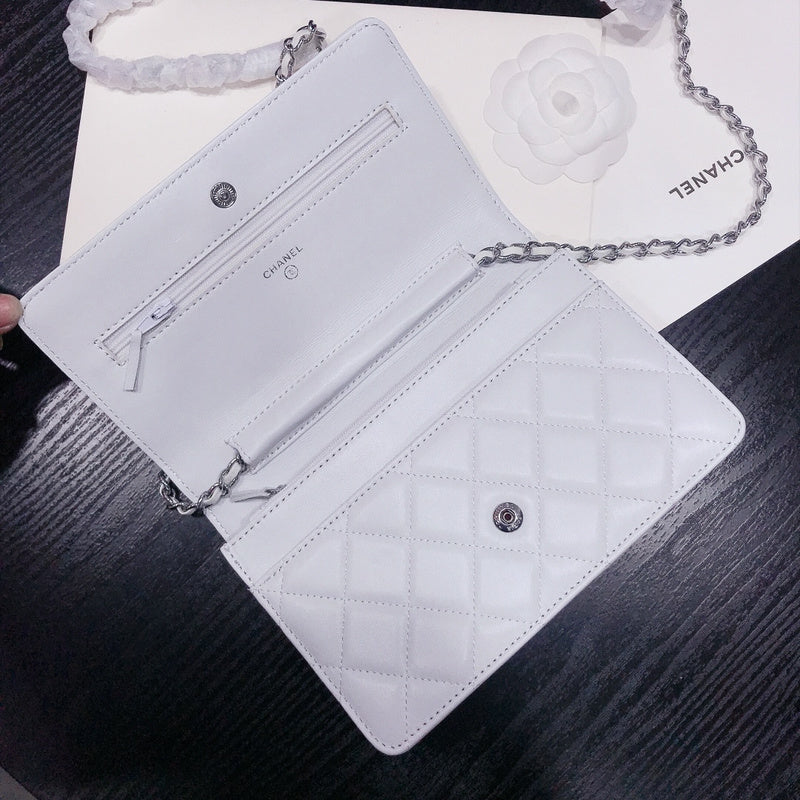 XCP017 Bag leather 19-13-4CM Bag silver logo