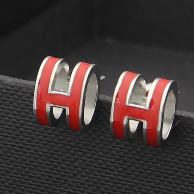 HE04 Fashion New Style Earring Jewelry H earring for women