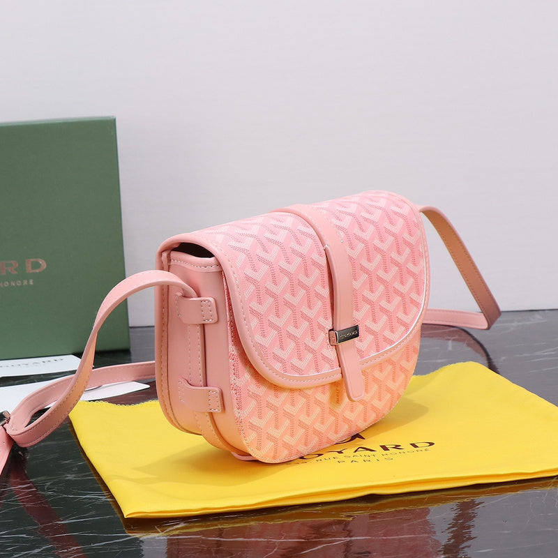 LYGP1 Leather Bag 22-15-6.5CM Shoulder Bags with Box