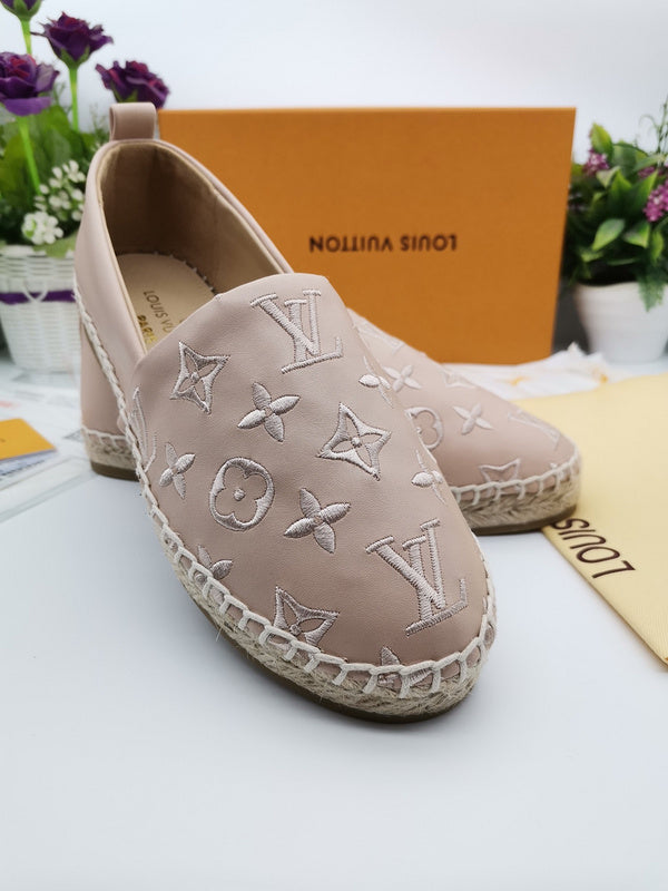 OLS35 Leather Women Shoes 35-42 Fisherman's shoes With box