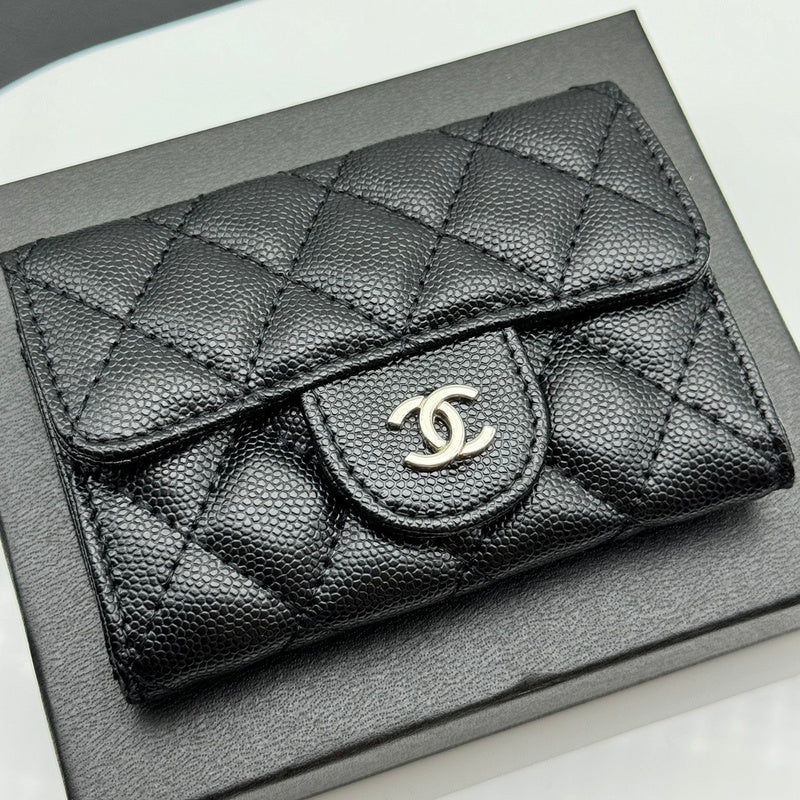 LCP34 Wallet Bag 11-7.5-2CM Leather bags with box