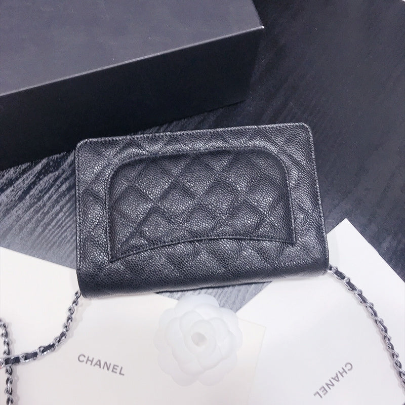 XCP015 Bag leather 19-13-4CM Bag Silver