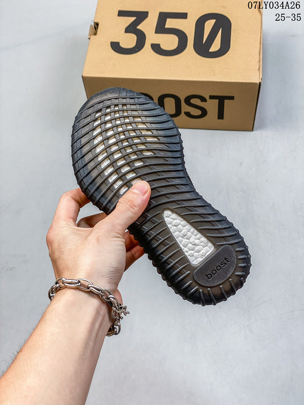 BYS39 yeezy Children's 350 kids 26-35 shoes with box