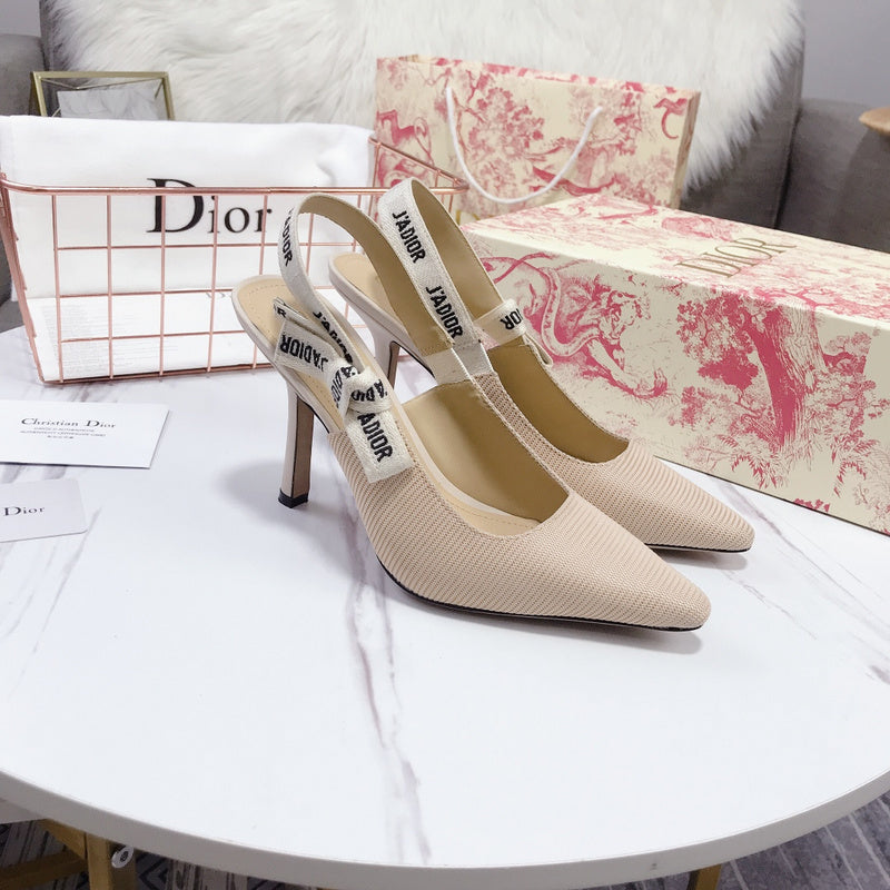 BDS1 High heels 1.5/6.5/10CM size 35-41 women leather shoes with box