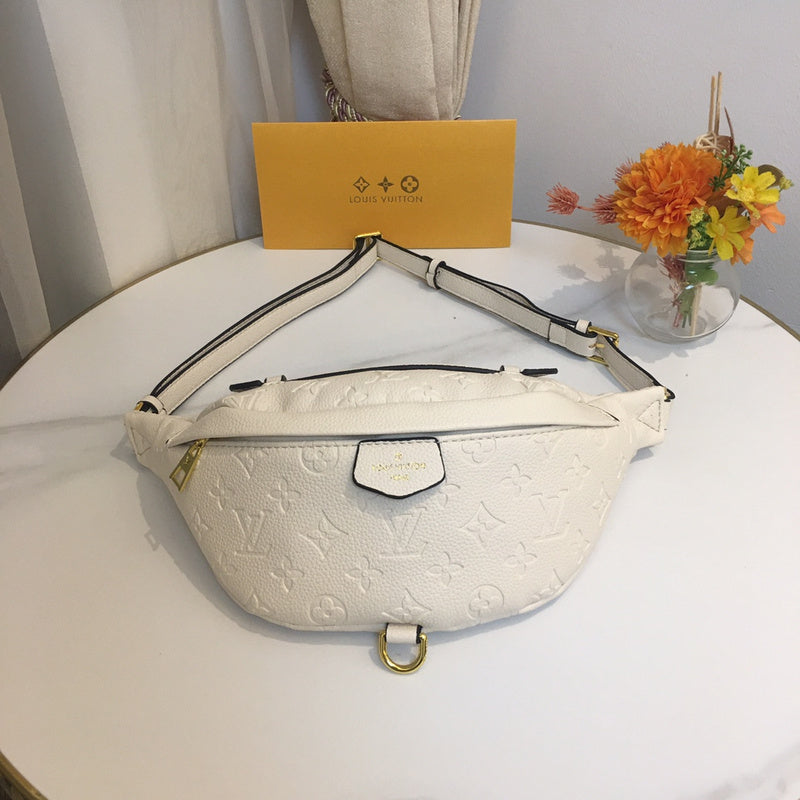 LLP13 Leather bag 37-14-13cm Belt  for women and men  bag