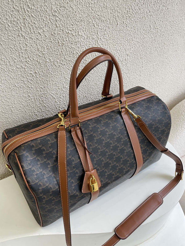 LCP36 Leather Bag 50-28-24.5CM 45-24-21CM Travelling for women and men Bags