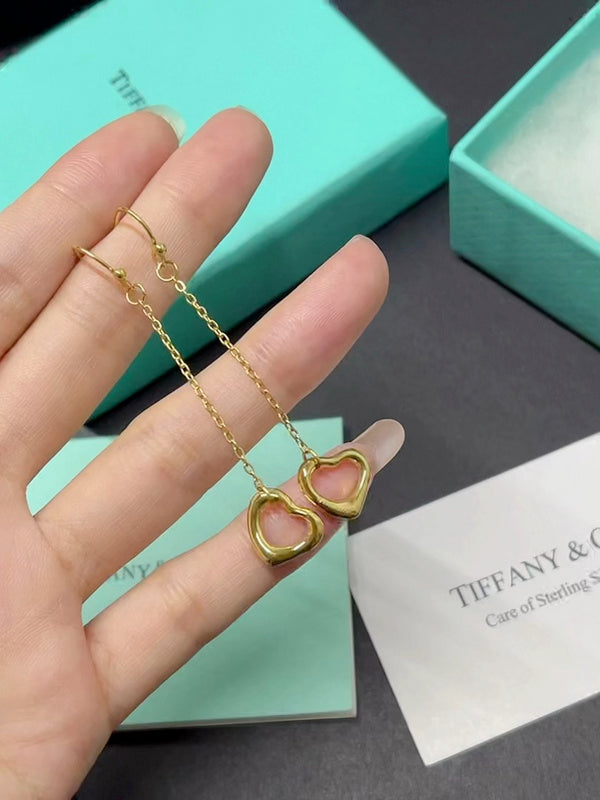A1165  Titanium steel women's earrings and jewelry
