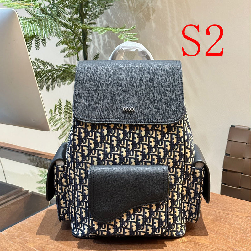 ADP3 Leather Bags 35-42CM Bag  for women and men knapsack