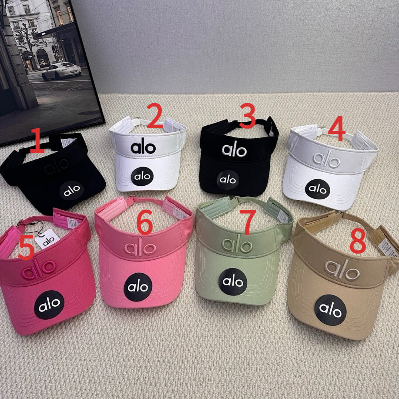 ALH8  New women's sports empty top hat sun hat