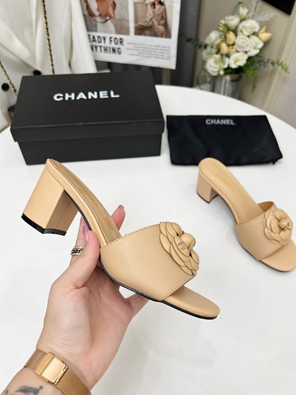 SHCS2 Women Heel slipper Shoes 35-42 with box
