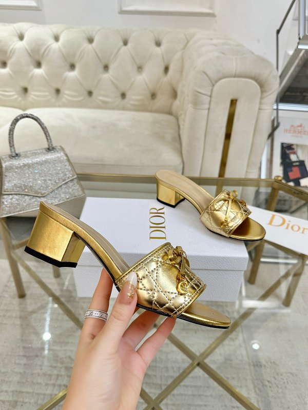 SHDS11 Women 5.5CM Heel slipper Shoes 35-42 with box
