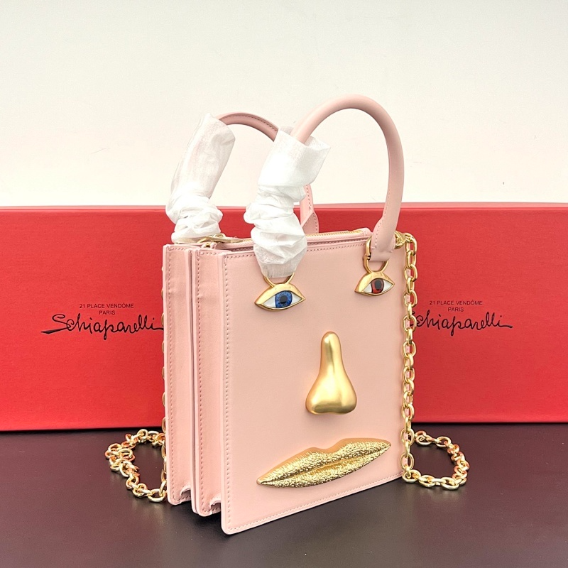 LSP1 Leather shoulder bag 17-15-6CM Hand Bags with Box