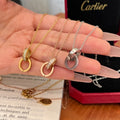 X714  Women's Titanium Steel Necklace Jewelry
