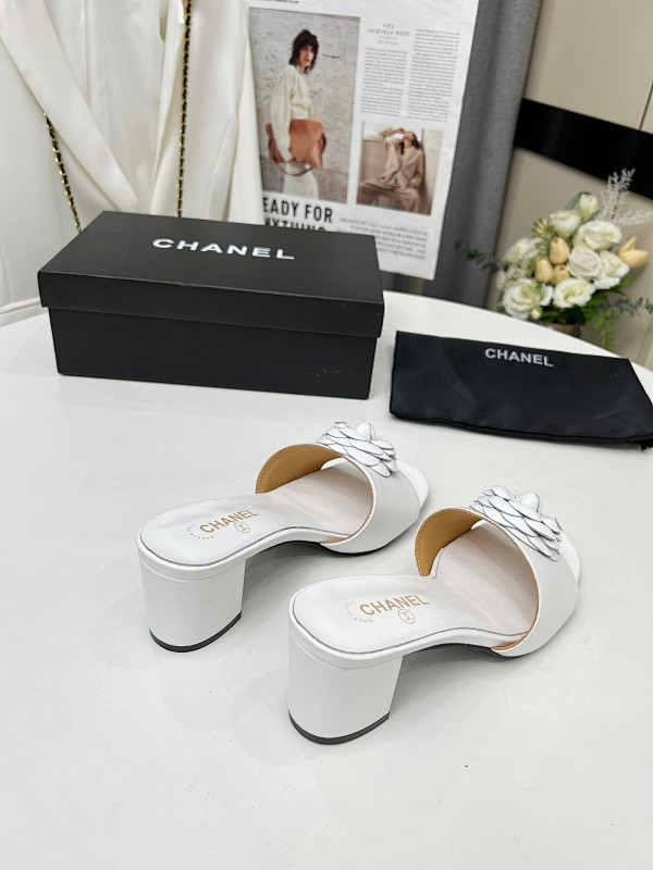 SHCS2 Women Heel slipper Shoes 35-42 with box