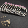 DVB1 David 7MM Twisted Open Bangle Bracelet Trendy European American Hand Jewelry No Packaging