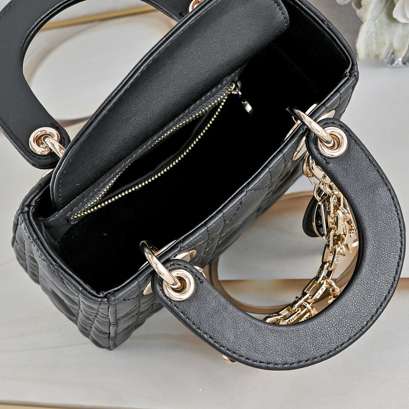 LDP56 Leather bag 17-15-8cm Hand bag