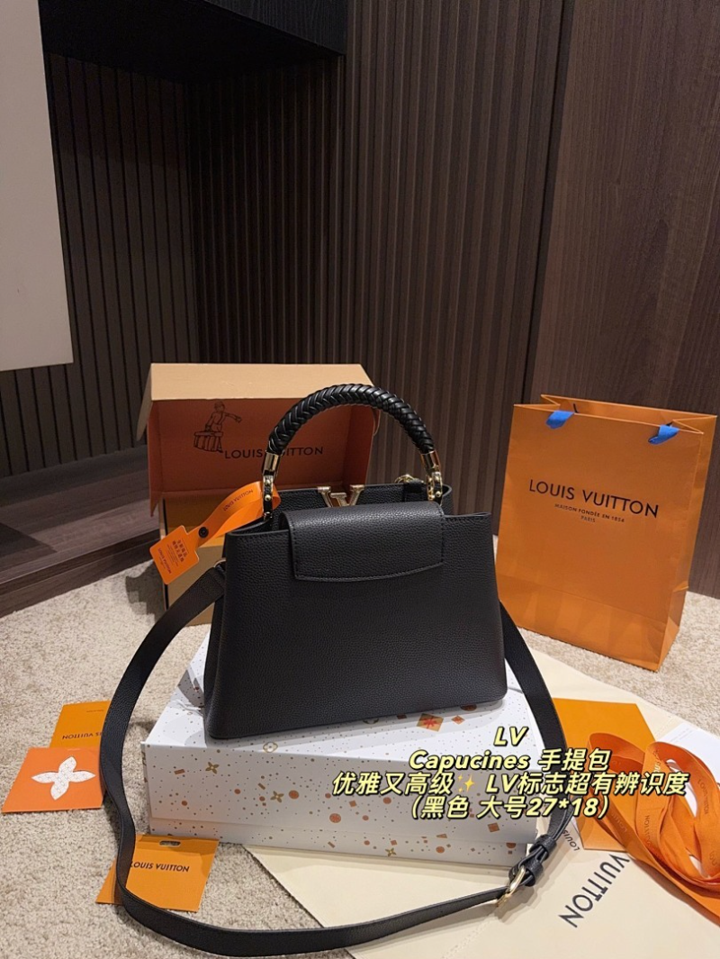 MLP011   Women's new fashionable high-end 27 * 18/20 * 14cm handbag