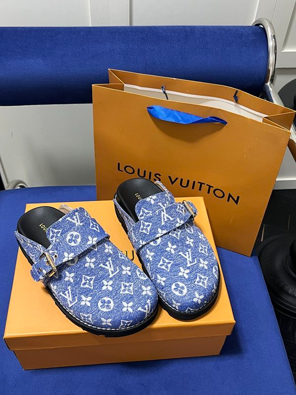 MJLS7 Synthetic Leather slippers Women shoes 35-42 With box