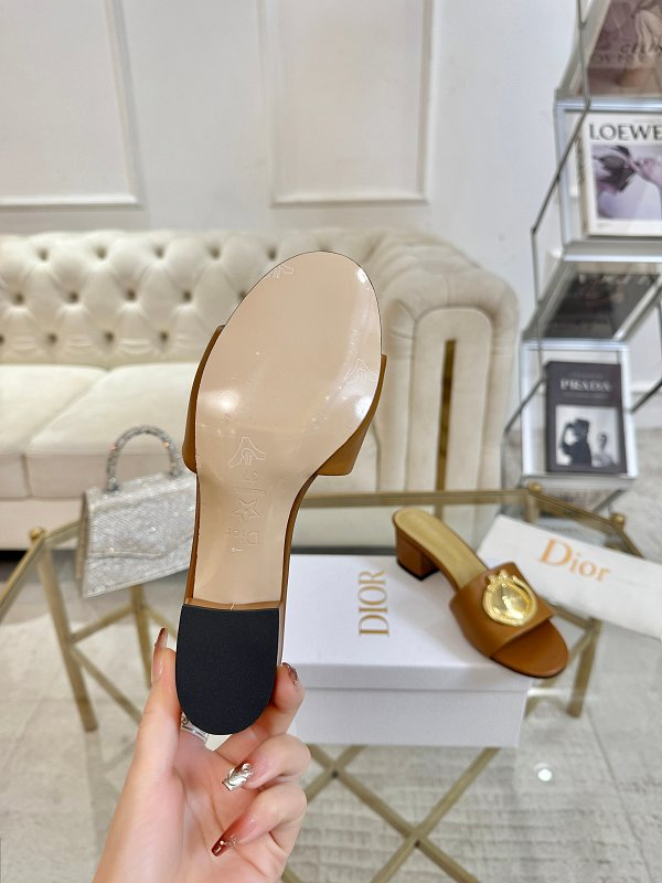 SHDS6 Women 5.5CM Heel slipper Shoes 35-42 with box