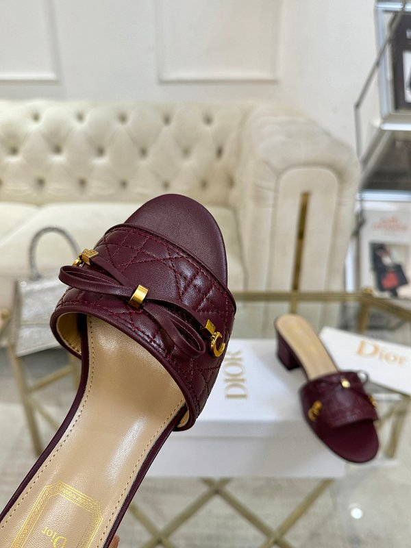 SHDS11 Women 5.5CM Heel slipper Shoes 35-42 with box