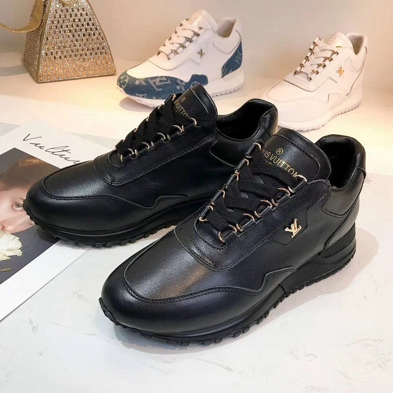 OLS41 Leather women 35-42 And men 40-46 sneakers shoes With box