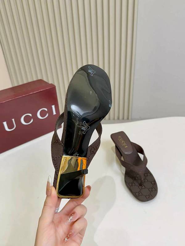 SHGS2 Women slipper high heels Shoes 35-43 with box