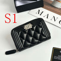 LCP74 Card bag 11-7.5CM Leather Wallet with box
