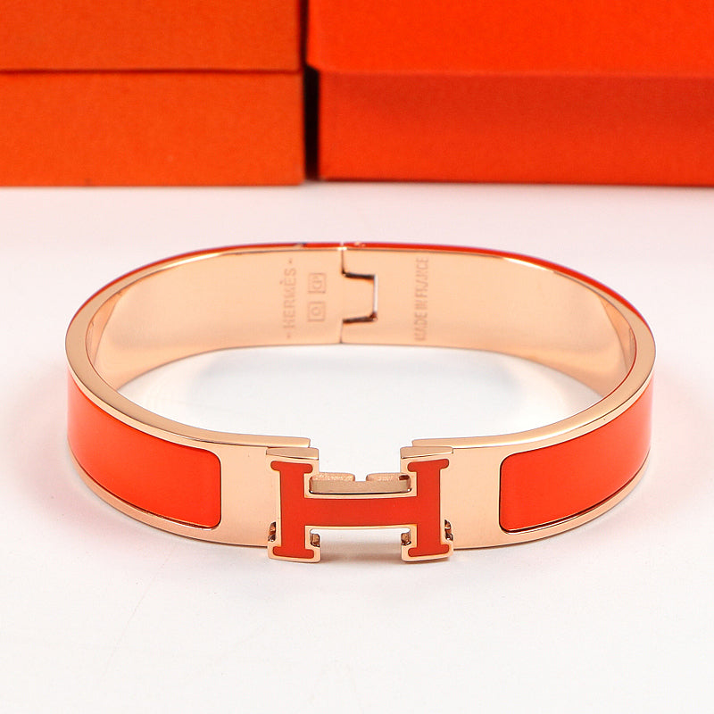 HB3 Classic stainless steel bracelet with H logo, high-quality jewelry