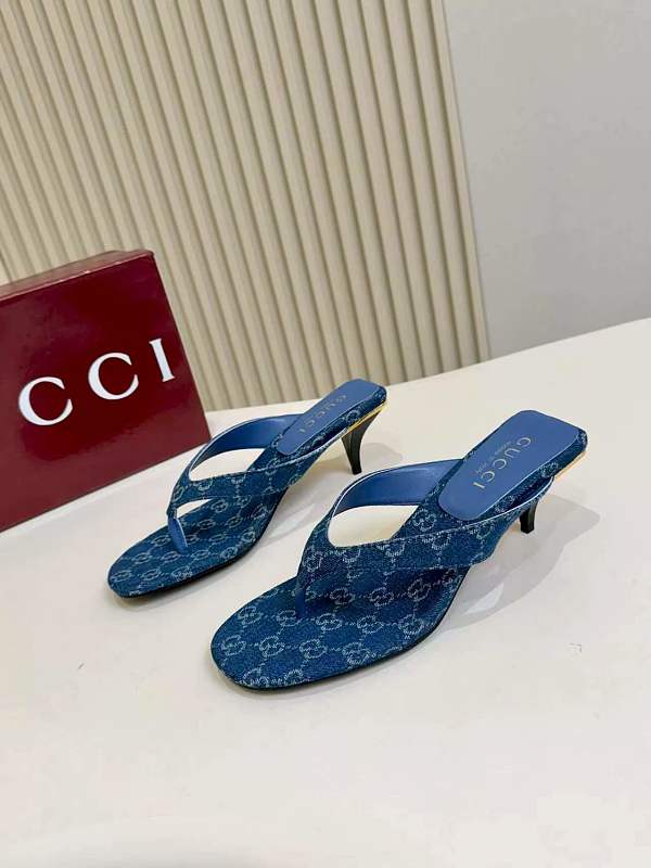 SHGS2 Women slipper high heels Shoes 35-43 with box