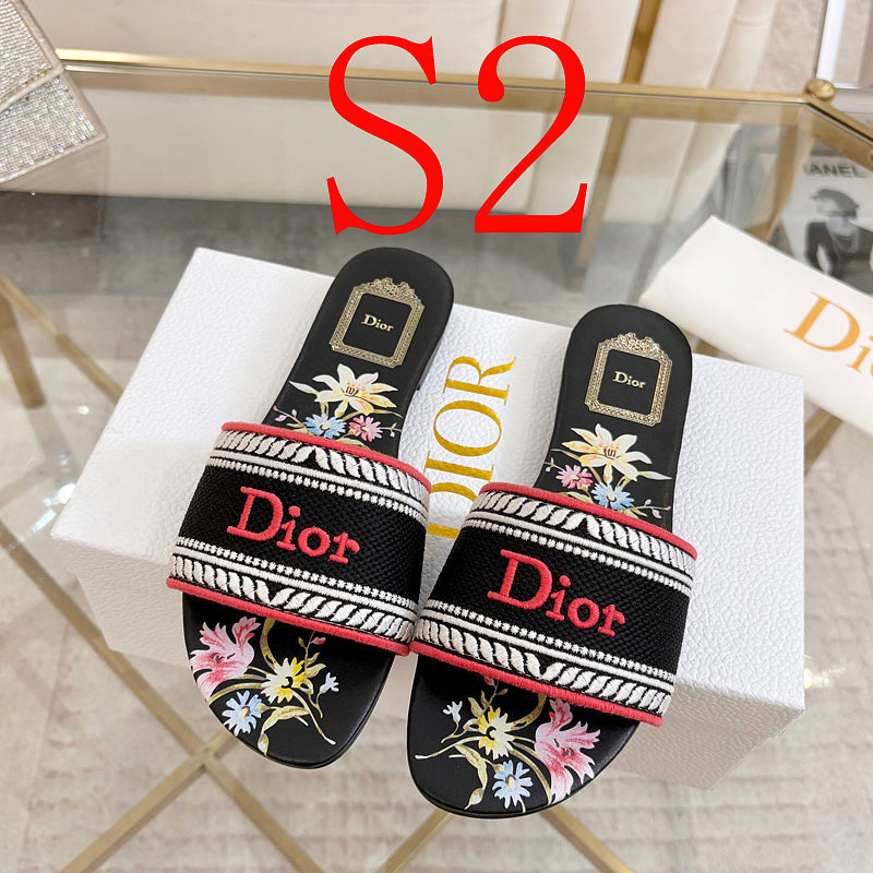 SHDS8 Women slipper Shoes 35-43 with box